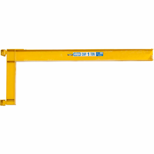 WALL-MOUNT FULL CANTILEVER JIB CRANE, 4000 LB. CAPACITY, 14' SPAN, WIDE-FLANGE BEAM by Contrx Industries Inc WALL-MOUNT FULL CANTILEVER JIB CRANE, 4000 LB. CAPACITY, 14' SPAN, WIDE-FLANGE BEAM by Contrx Industries Inc