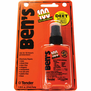 100 DEET "DEEP WOODS" 1.25OZ. PUMP SPRAY by Ben's