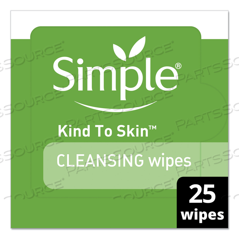 EYE AND SKIN CARE, FACIAL WIPES, 25/PACK 