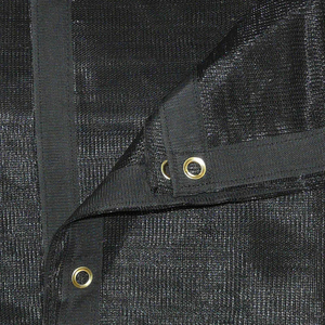 DEBRIS SAFETY NETTING, 10'H X 18'W, BLACK by Xtarps Corporation DEBRIS SAFETY NETTING, 10'H X 18'W, BLACK by Xtarps Corporation