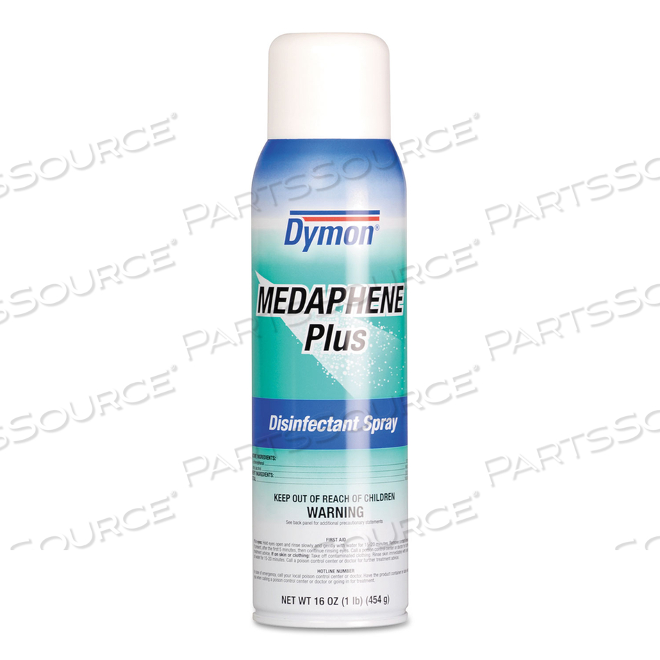 MEDAPHENE PLUS DISINFECTANT SPRAY, 15.5 OZ AEROSOL SPRAY by Dymon