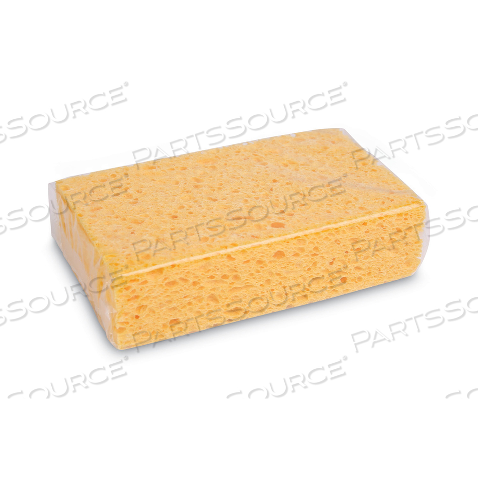 MEDIUM CELLULOSE SPONGE, 3.67 X 6.08, 1.55" THICK, YELLOW by Boardwalk MEDIUM CELLULOSE SPONGE, 3.67 X 6.08, 1.55" THICK, YELLOW by Boardwalk