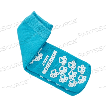 TERRIES™ ADULT SLIPPER SOCKS, LARGE (48 PER CASE) by McKesson