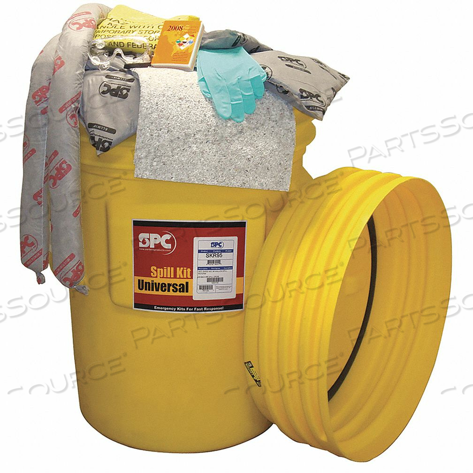 SPILL KIT UNIVERSAL YELLOW by Brady Americas