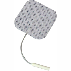METTLER V-TRODE SELF-ADHESIVE ELECTRODES WITH LEAD WIRES, 2" SQUARE, 40/CASE by Fabrication Enterprises