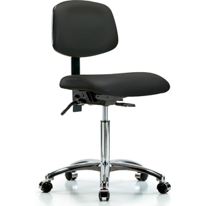 BLUE RIDGE ERGONOMICS&TRADE, ANTIBACTERIAL TASK CHAIR - CARBON by E Com Inc BLUE RIDGE ERGONOMICS&TRADE, ANTIBACTERIAL TASK CHAIR - CARBON by E Com Inc