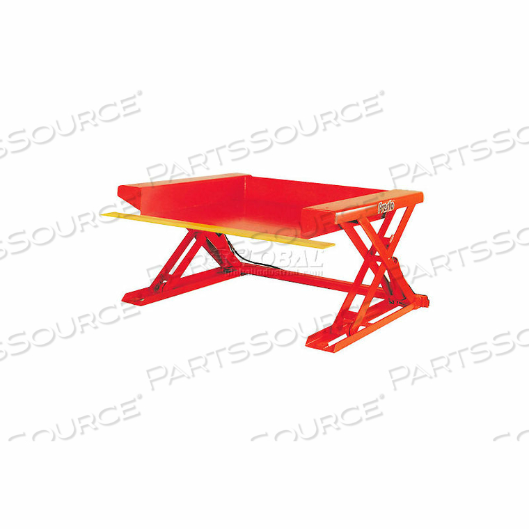 FLOOR LEVEL POWERED LIFT TABLE FOOT CONTROL 2000 LB. by Presto Lifts FLOOR LEVEL POWERED LIFT TABLE FOOT CONTROL 2000 LB. by Presto Lifts
