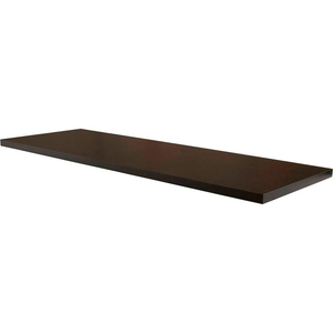 BLACK MELAMINE SHELF FOR PIPELINE OUTRIGGER 47"L X 16"W (2 PCS) by Econoco