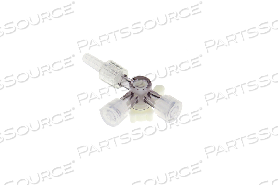 4-WAY STOPCOCK W/SWIVEL MALE LUER LOCK 50/CA by Smiths Medical