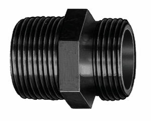 FIRE HOSE ADAPTER 1-1/2 NPT 1-1/2 NH by Elkhart Brass