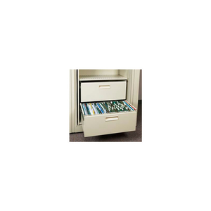 ROTARY FILE CABINET COMPONENTS, LETTER FILE/STORAGE DRAWER, BONE WHITE by Datum Filing