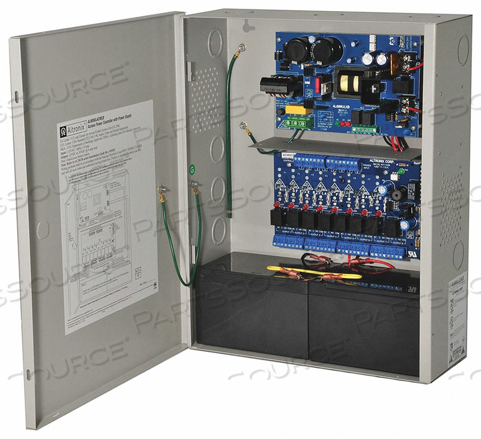 POWER SUPPLY 8PTC 12VDC OR 24VDC @ 6A by Altronix Corporation POWER SUPPLY 8PTC 12VDC OR 24VDC @ 6A by Altronix Corporation