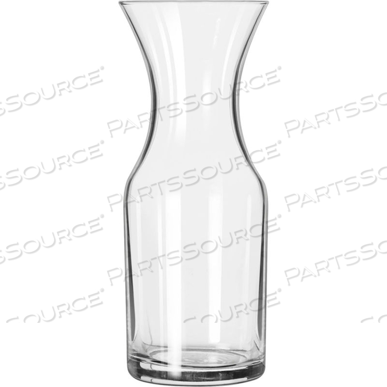 GLASS DECANTER 1/4 LITER, 12 PACK 