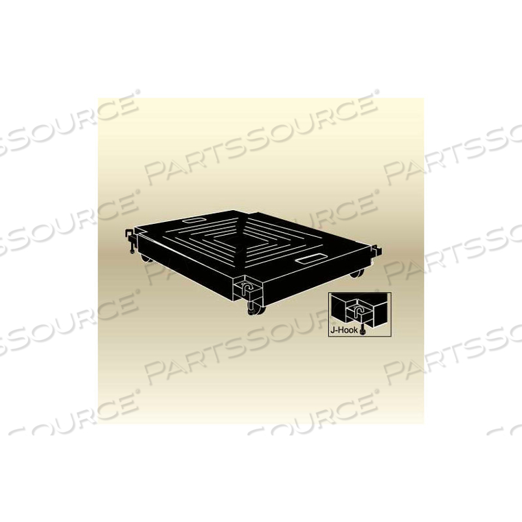 EXPANDABLE DISPLAY BASE / DOLLY 16"W X 19"D X 3"H 