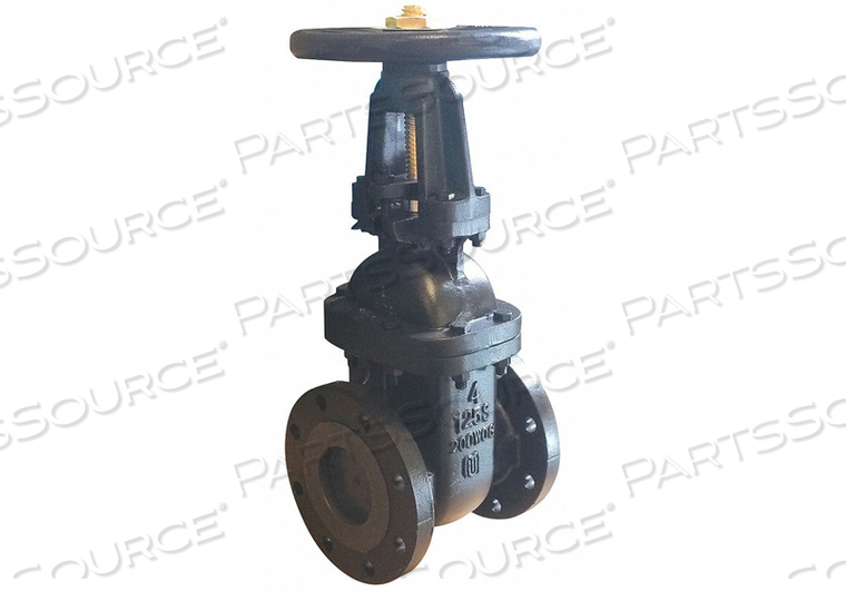 GATE VALVE CLASS 125 4 IN. CAST IRON by Milwaukee Valve GATE VALVE CLASS 125 4 IN. CAST IRON by Milwaukee Valve