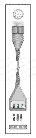 PATIENT CABLE - 3 LEAD DIN 