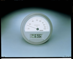 DIGITAL/ANALOG HYGROMETER 0 TO 160 F by Oakton