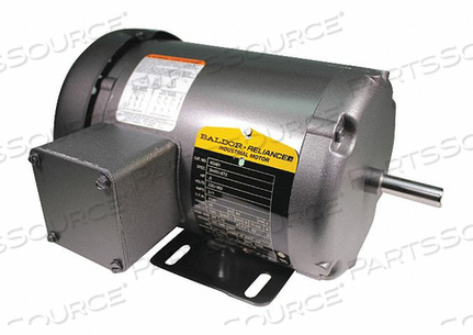MOTOR 3-PH TEFC 1/2 HP 1725 RPM FOOT by BALDOR