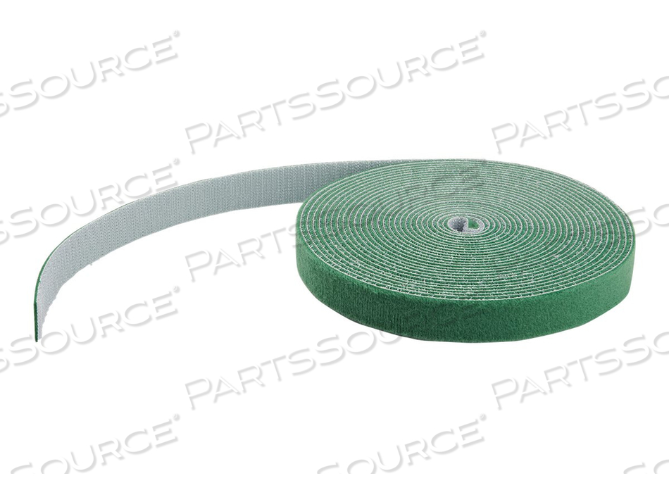 25FT HOOK AND LOOP ROLL, CUT-TO-SIZE REUSABLE CABLE TIES, BULK INDUSTRIAL WIRE FASTENER TAPE / ADJUSTABLE FABRIC WRAPS GREEN / RESUABLE SELF by StarTech.com Ltd. 25FT HOOK AND LOOP ROLL, CUT-TO-SIZE REUSABLE CABLE TIES, BULK INDUSTRIAL WIRE FASTENER TAPE / ADJUSTABLE FABRIC WRAPS GREEN / RESUABLE SELF by StarTech.com Ltd.