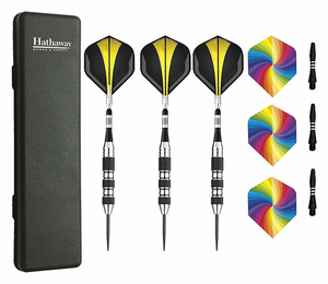 TIP DARTS TEMPEST COLOR STEEL TIP PK3 by Hathaway