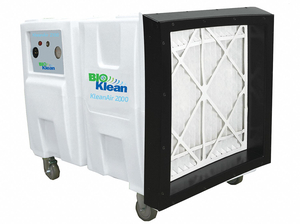 HEPA NEGATIVE AIR MACHINE 15 AMPS 31 H by BioKlean