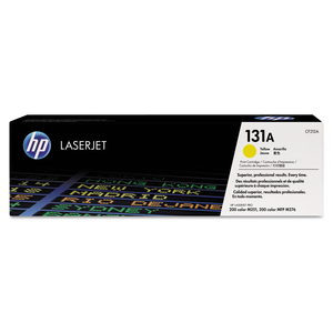 HP 131A, (CF212A) YELLOW ORIGINAL LASERJET TONER CARTRIDGE by HP (Hewlett-Packard)