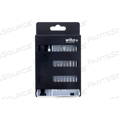 27 PIECE SAFE MICROBIT ESD PRECISION SCREWDRIVER SET by Wiha Tools 27 PIECE SAFE MICROBIT ESD PRECISION SCREWDRIVER SET by Wiha Tools