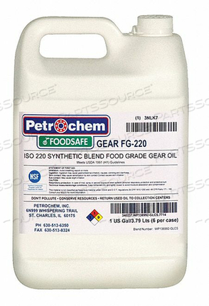 GEAR LUBRICANT 1 GAL VISC 220 by Petrochem GEAR LUBRICANT 1 GAL VISC 220 by Petrochem
