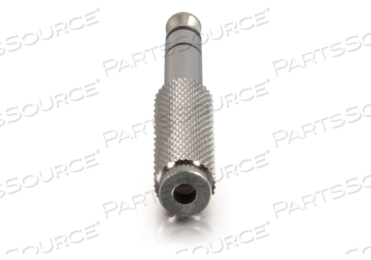 (1) 6.3MM STEREO MALE TO (1) 3.5MM STEREO FEMALE CONNECTOR ADAPTER by Legrand AV (C2G) (1) 6.3MM STEREO MALE TO (1) 3.5MM STEREO FEMALE CONNECTOR ADAPTER by Legrand AV (C2G)