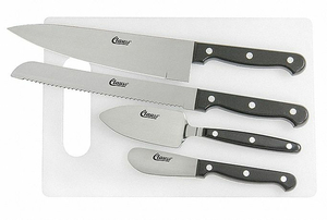 BREAKROOM KNIFE SET W/CUTTING BOARD 5 PC by Clauss