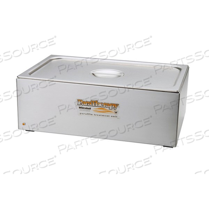 STATIONARY PARAFFIN TANK 21 X 13 X 7-7/8"  (534 X 331 X 200) INCLUDES 18 LBS (8.16 KG) OF WAX; PREMIXED WITH PARAFFIN OIL. 