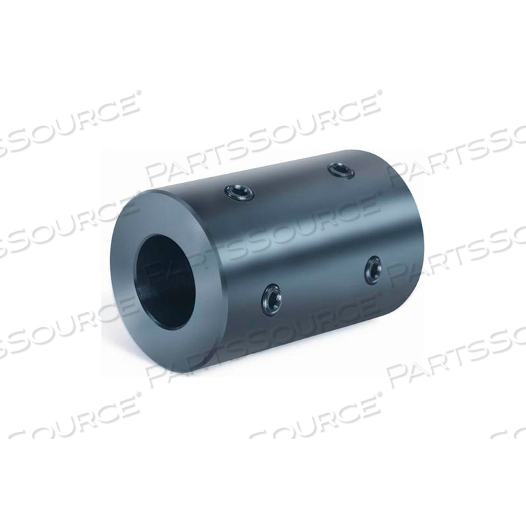 RIGID COUPLING 4 SET SCREWS 2 AT 90 RC4H-SERIES, 7/8", BLACK OXIDE STEEL by Climax Metal Products
