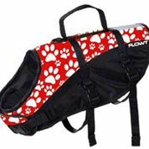 DOG LIFE VEST, RED, LARGE by Flowt