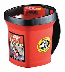 PAINT PAIL 1 QT. PLASTIC by Handy Paint Products