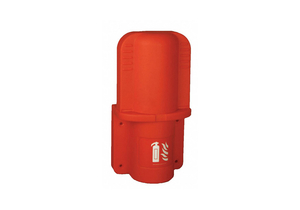 FIRE EXTINGUISHER CABINET 5 LB RED by Jonesco