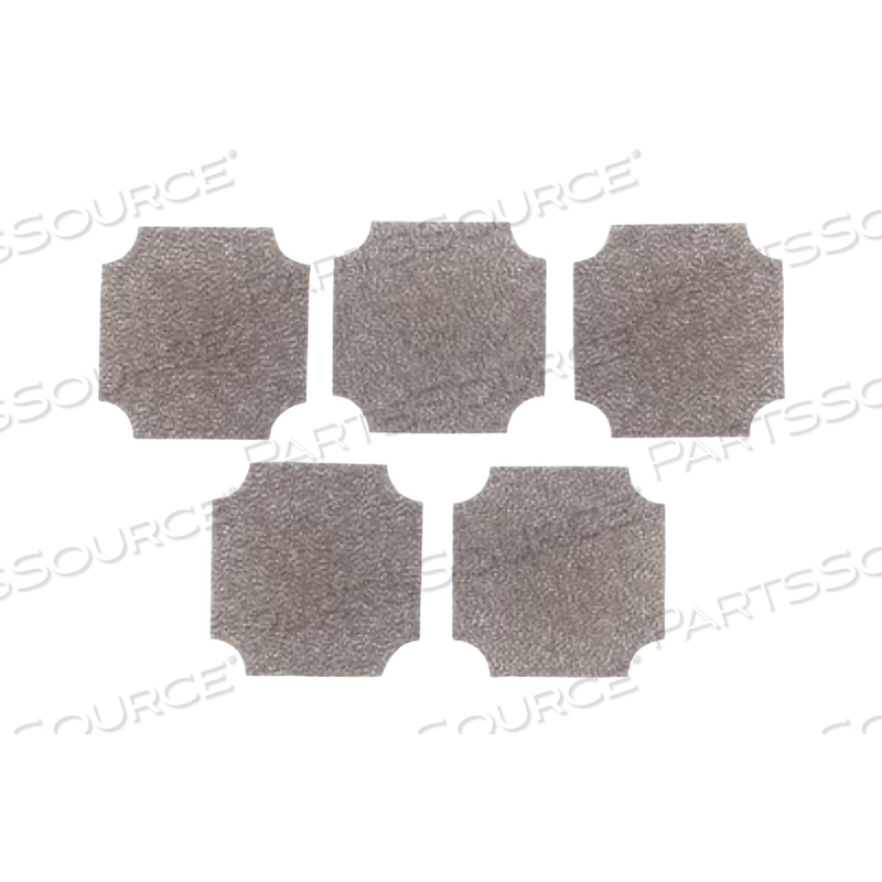 FILTER MEDIA FAN (5 PACK) FILTER MEDIA FAN (5 PACK)
