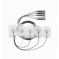ADULT DISPOSABLE RADIOLUCENT 5 ELECTRODE LEAD SET by Philips ADULT DISPOSABLE RADIOLUCENT 5 ELECTRODE LEAD SET by Philips