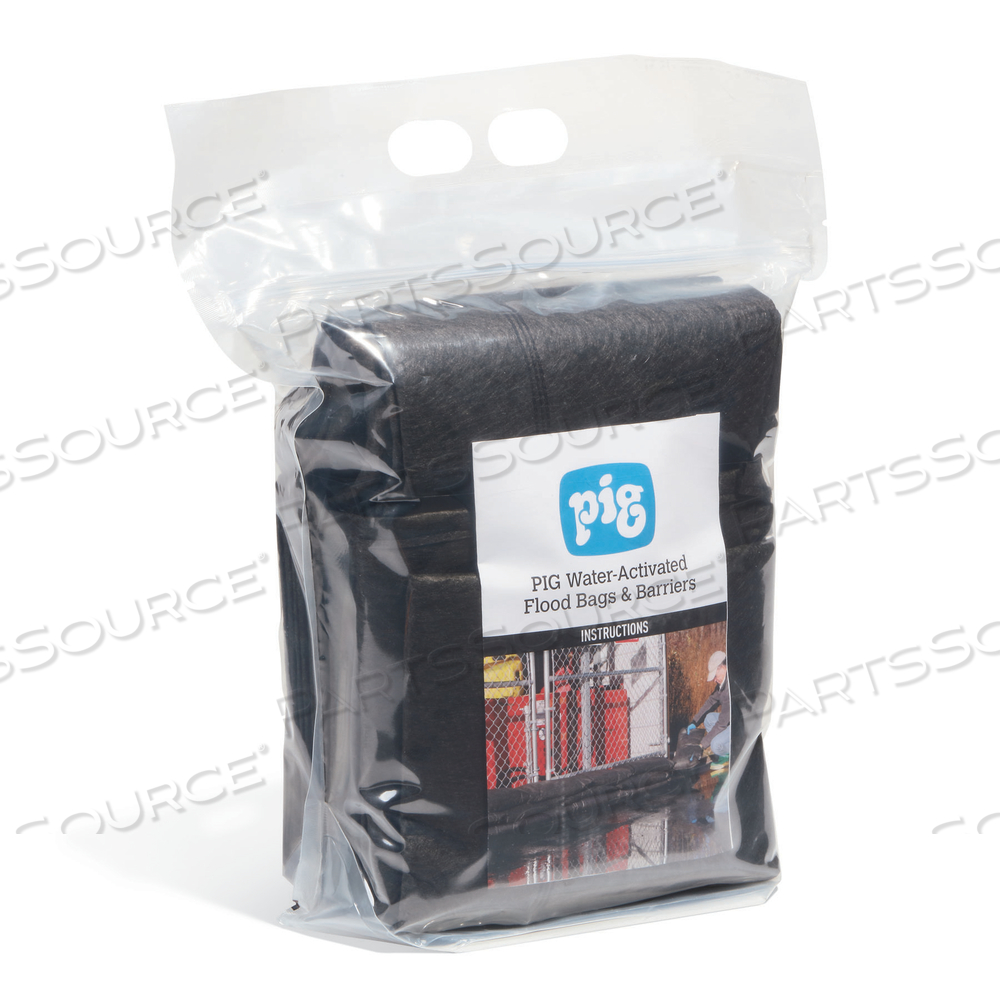 PIG WATER-ACTIVATED FLOOD BARRIER by New Pig Corporation PIG WATER-ACTIVATED FLOOD BARRIER by New Pig Corporation