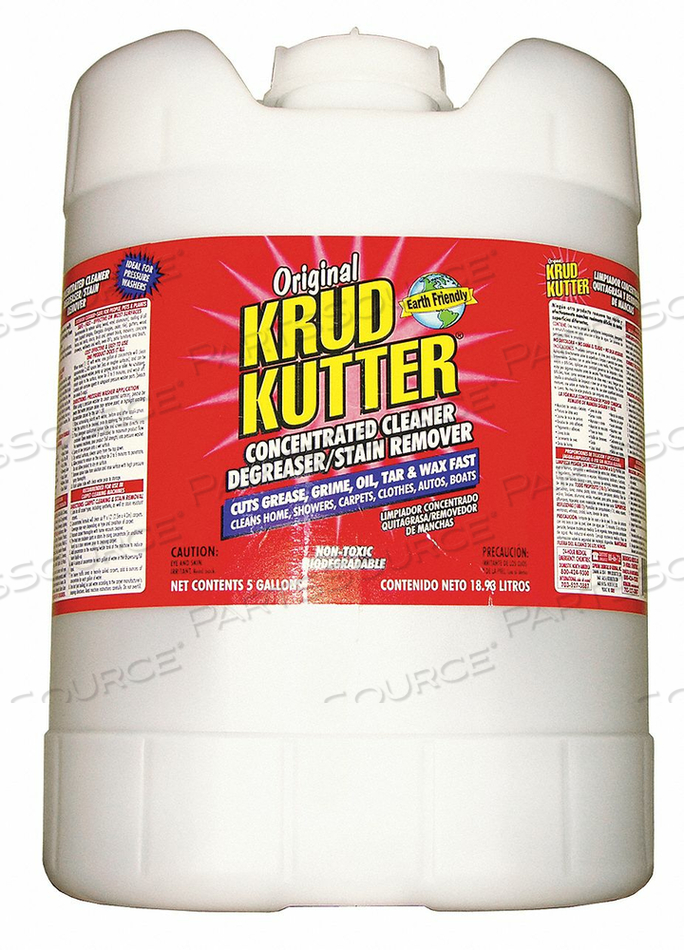 CONCENTRATED CLEANER & DEGREASER, 5 GALLON PAIL by Krud Kutter