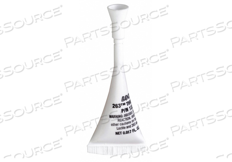 1330582 263™ THREADLOCKER HIGH STRENGTH AND PRIMERLESS, RED, 0.5 ML CAPSULE, PRICED PER EACH/SOLD IN QUANTITY OF 10 ONLY by Loctite Brand