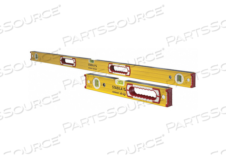 BOX BEAM LEVEL SET 16 AND 48 IN L 2 PC by Stabila BOX BEAM LEVEL SET 16 AND 48 IN L 2 PC by Stabila