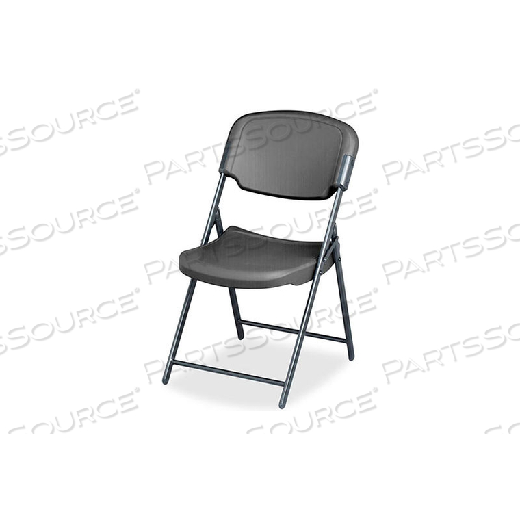 FOLDING CHAIR - CHARCOAL - PACK OF 4 - ROUGH 'N READY SERIES by Iceberg Enterprises