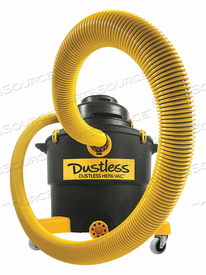 TECHNOLOGIES HEPA WET/DRY VACUUM, 16 GALLON CAP. by Dustless Technologies