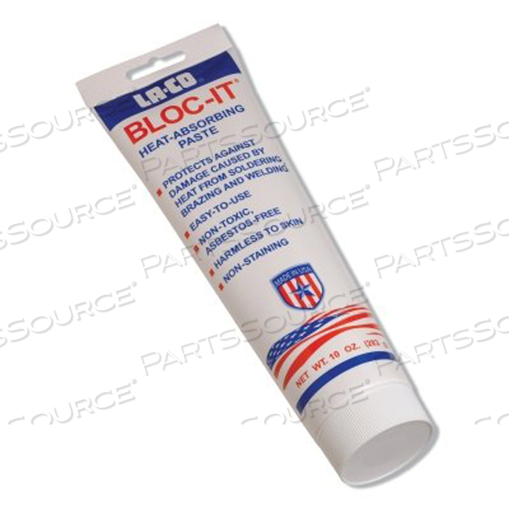 BLOC-IT HEAT ABSORBING PASTE, 10 OZ TUBE by La-Co BLOC-IT HEAT ABSORBING PASTE, 10 OZ TUBE by La-Co