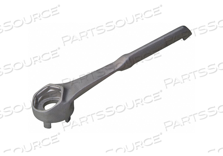 DRUM WRENCH, FOR PLUG/BUNG STYLE 3/4 IN DRUM PLUGS, 2 IN DRUM PLUGS, ALUMINUM by DAYTON ELECTRIC MANUFACTURING CO