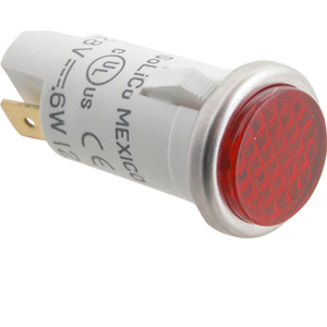 LIGHT, INDICATOR, RED, 28V, .6W by Accutemp