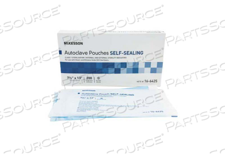 STERILIZATION POUCH (200 PER BOX) by McKesson STERILIZATION POUCH (200 PER BOX) by McKesson