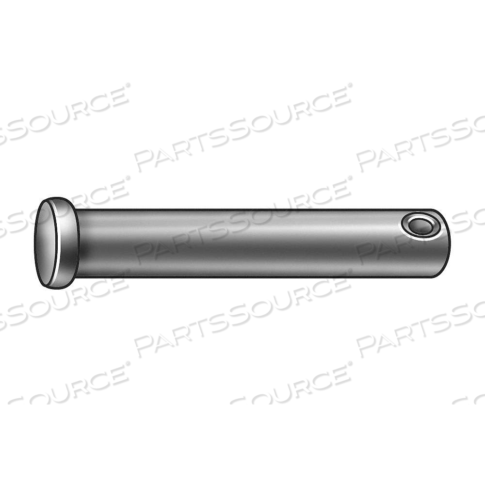 CLEVIS PIN,2.5 IN L,SS 0.5 IN DIA, INCH, 1/2 IN PIN DIA, 2 1/2 IN SHANK LG, STD CLEVIS PIN, 18-8 by Approved Vendor CLEVIS PIN,2.5 IN L,SS 0.5 IN DIA, INCH, 1/2 IN PIN DIA, 2 1/2 IN SHANK LG, STD CLEVIS PIN, 18-8 by Approved Vendor