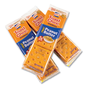 TOAST CHEE PEANUT BUTTER CRACKER SANDWICHES, 1.52 OZ PACK, 40 PACKS/BOX by Lance