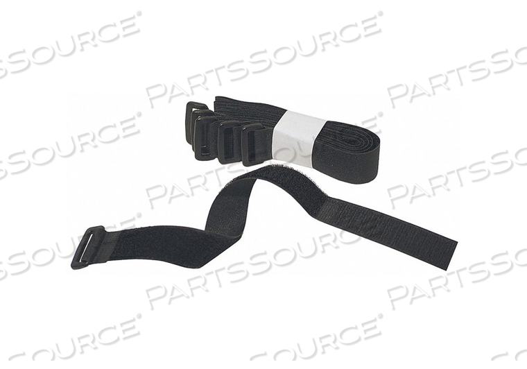 CINCH STRAP BLACK 24 L X 2 W PK10 by Fastenation